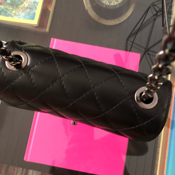 New Quilted Genuine Italian Calf Shoulder Bag - Picture 6 of 6